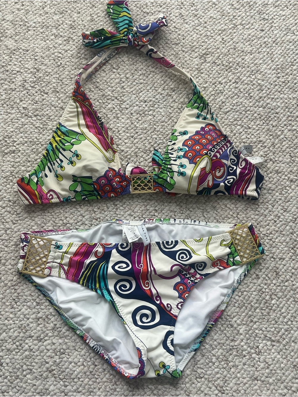 Trina Turk Bikini-6 bottoms,8 top